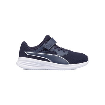 Scarpe sportive blu da bambino in mesh Puma Transport AC+ PS, Brand, SKU s341000276, Immagine 0